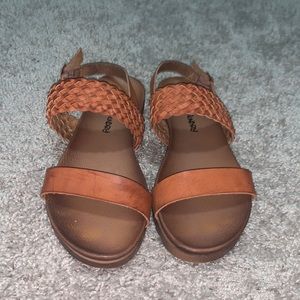 Brown Leather Sandals
